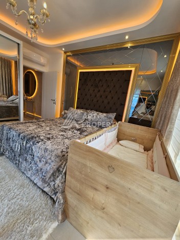 Шикарный пентхаус 2+1 с видом на море, 138 кв.м. Махмутлар, Алания - Ракурс 66