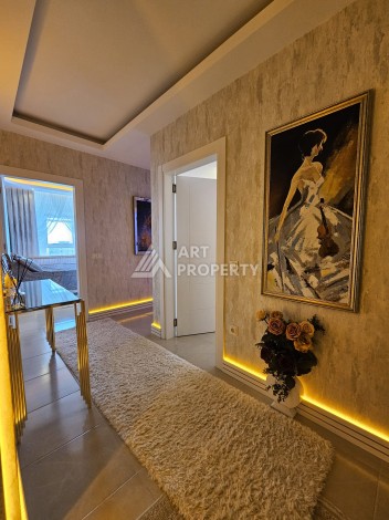 Шикарный пентхаус 2+1 с видом на море, 138 кв.м. Махмутлар, Алания - Ракурс 69