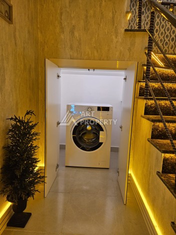 Шикарный пентхаус 2+1 с видом на море, 138 кв.м. Махмутлар, Алания - Ракурс 70