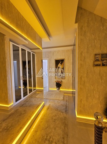 Шикарный пентхаус 2+1 с видом на море, 138 кв.м. Махмутлар, Алания - Ракурс 71