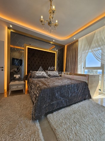 Шикарный пентхаус 2+1 с видом на море, 138 кв.м. Махмутлар, Алания - Ракурс 72