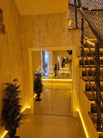 Шикарный пентхаус 2+1 с видом на море, 138 кв.м. Махмутлар, Алания - Ракурс 74