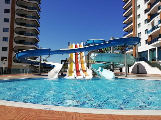 Двухкомнатная квартира в комплексе уровня люкс в районе Махмутлар, 73 м2 - Ракурс 5