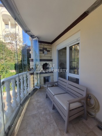 Просторная квартира 2+1 с видом на море, 110 кв.м. Кестель, Алания - Ракурс 5