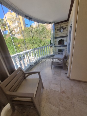 Просторная квартира 2+1 с видом на море, 110 кв.м. Кестель, Алания - Ракурс 6