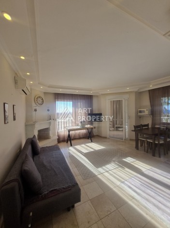 Просторная квартира 2+1 с видом на море, 110 кв.м. Кестель, Алания - Ракурс 14