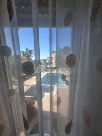 Просторная квартира 2+1 с видом на море, 110 кв.м. Кестель, Алания - Ракурс 17