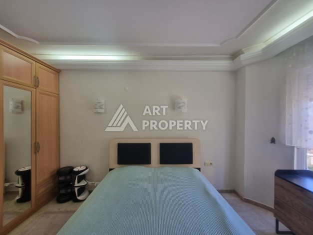 Просторная квартира 2+1 с видом на море, 110 кв.м. Кестель, Алания - Ракурс 18