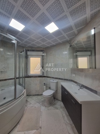 Просторная квартира 2+1 с видом на море, 110 кв.м. Кестель, Алания - Ракурс 28