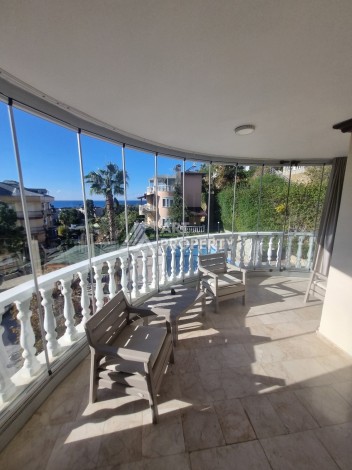 Просторная квартира 2+1 с видом на море, 110 кв.м. Кестель, Алания - Ракурс 31