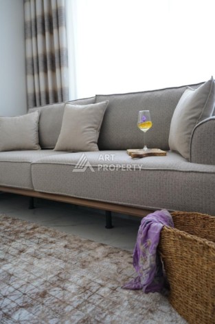 Дуплекс 4+1 в элитной резиденции, 220 кв.м. Тепе, Алания. - Ракурс 4