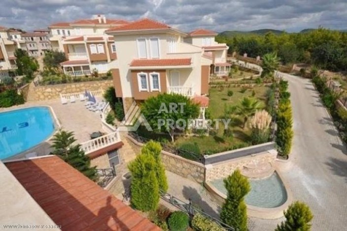 Вилла 4+1 в эксклюзивном комплексе, 180 кв.м. Инжекум, Алания. - Ракурс 3