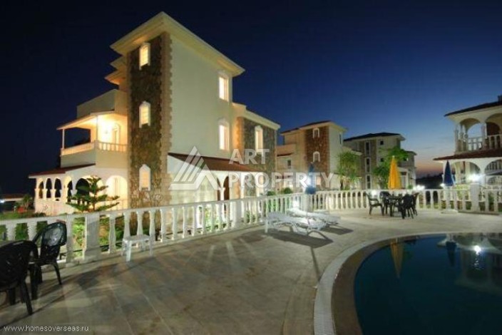 Вилла 4+1 в эксклюзивном комплексе, 180 кв.м. Инжекум, Алания. - Ракурс 15