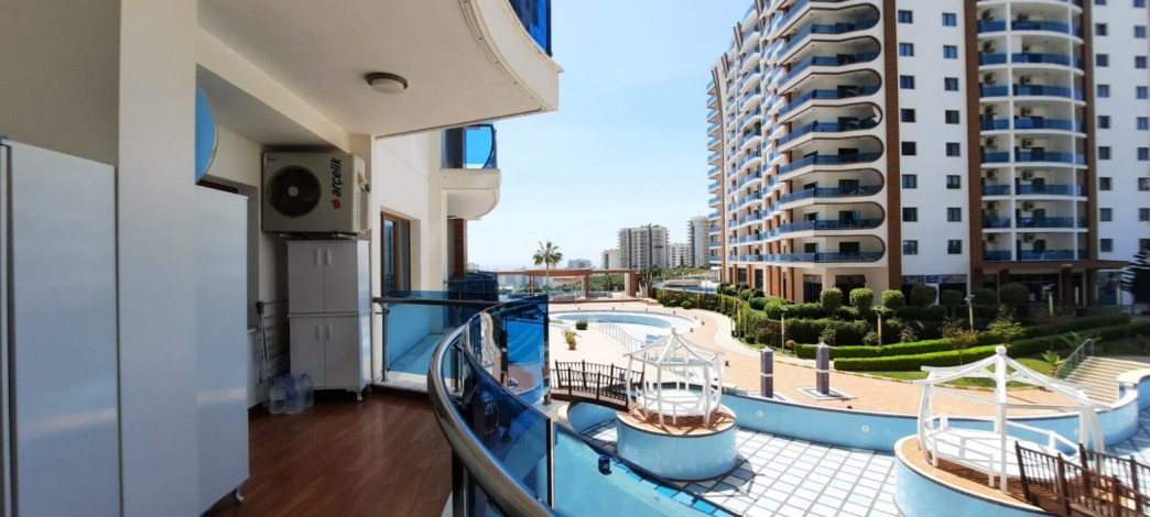 Двухкомнатная квартира в комплексе уровня люкс в районе Махмутлар, 73 м2 - Ракурс 18