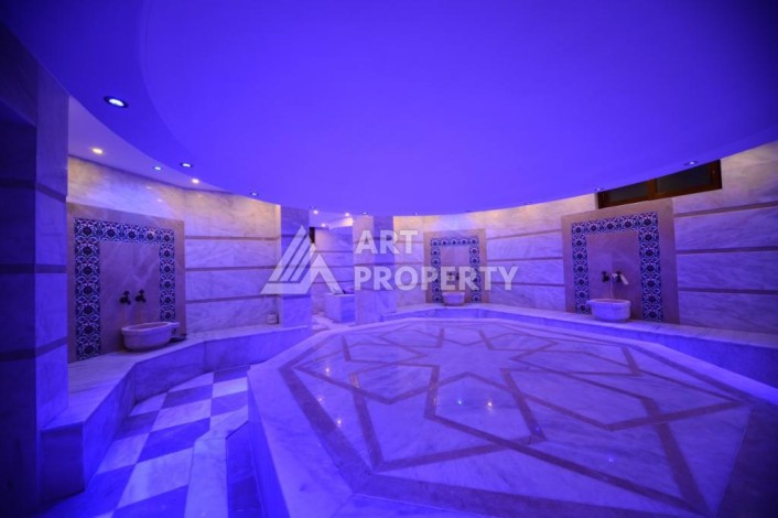 Вилла 4+1 в эксклюзивном комплексе, 180 кв.м. Инжекум, Алания. - Ракурс 17