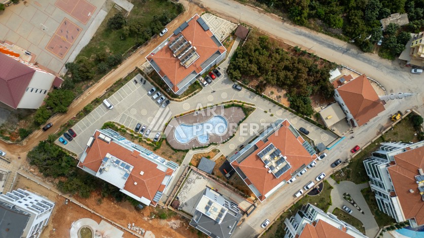 Квартира 1+1 в новом ЖК, 60 кв.м. Оба, Алания. - Ракурс 14