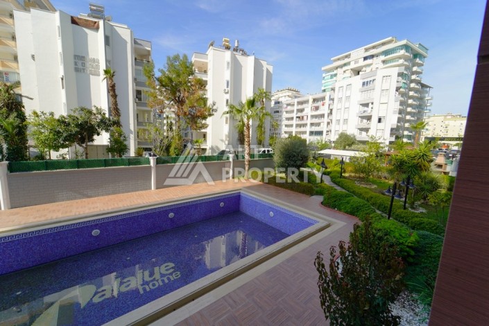 Меблированная квартира-студия с большим балконом в Махмутларе, 40 кв.м. . - Ракурс 14