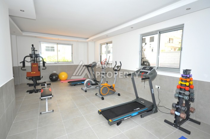 Меблированная квартира-студия с большим балконом в Махмутларе, 40 кв.м. . - Ракурс 17