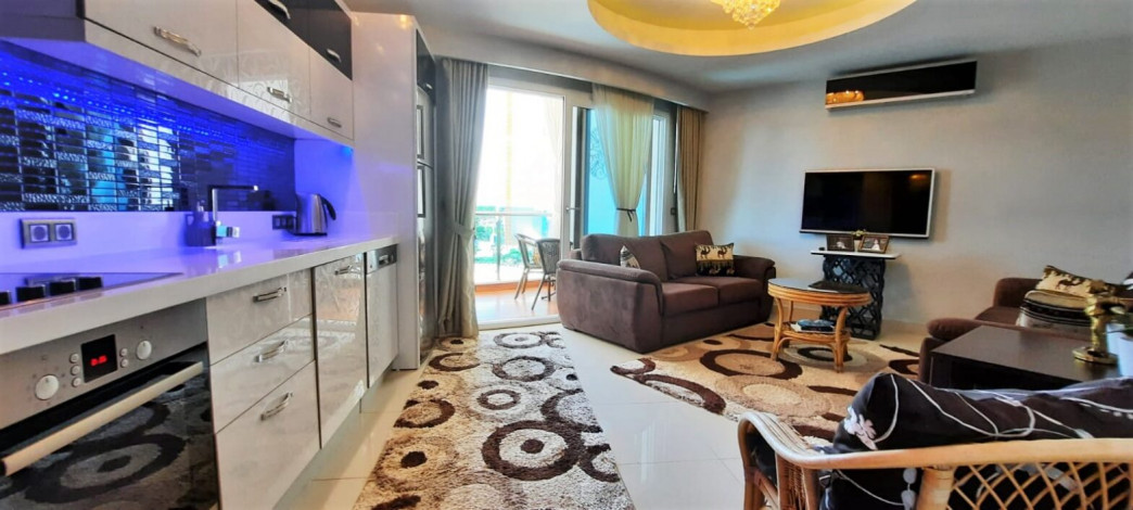 Двухкомнатная квартира в комплексе уровня люкс в районе Махмутлар, 73 м2 - Ракурс 24