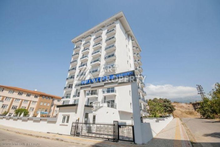 Меблированная квартира 1+1 по выгодной цене в Махмутларе, 55 кв.м. - Ракурс 3