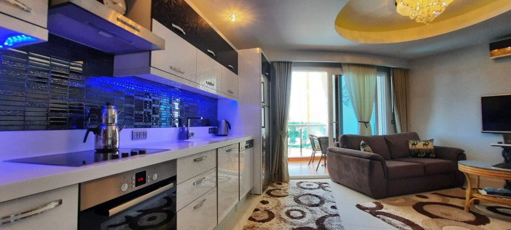 Двухкомнатная квартира в комплексе уровня люкс в районе Махмутлар, 73 м2 - Ракурс 25