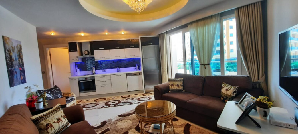 Двухкомнатная квартира в комплексе уровня люкс в районе Махмутлар, 73 м2 - Ракурс 29