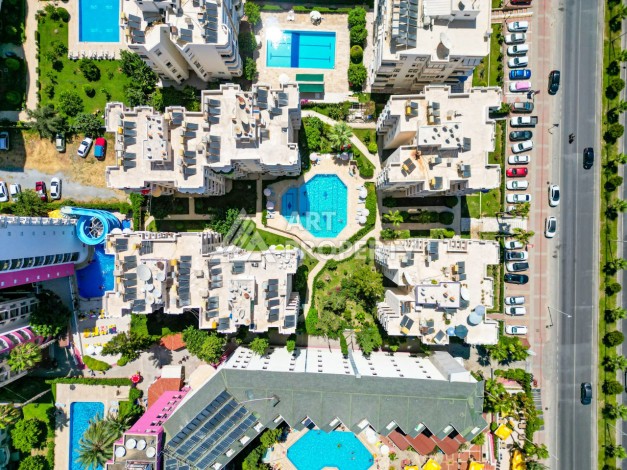 Квартира 2+1 на первой береговой линии, 95 кв.м. Махмутлар, Алания. - Ракурс 3