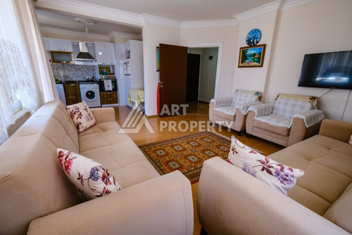 Квартира 2+1 на первой береговой линии, 95 кв.м. Махмутлар, Алания. - Ракурс 5