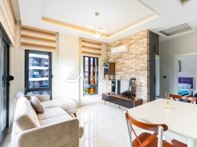 Квартира 1+1 в престижном ЖК, 50 кв.м. Оба, Алания - Ракурс 2