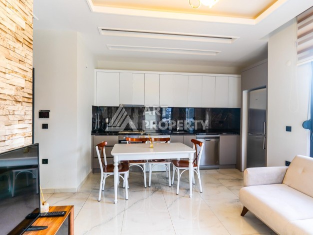 Квартира 1+1 в престижном ЖК, 50 кв.м. Оба, Алания - Ракурс 5