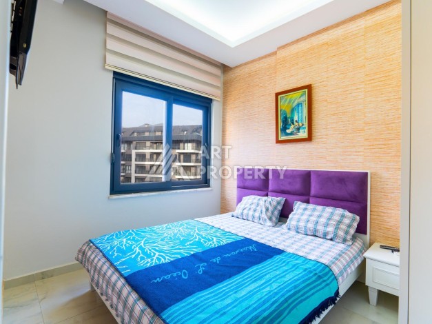 Квартира 1+1 в престижном ЖК, 50 кв.м. Оба, Алания - Ракурс 12