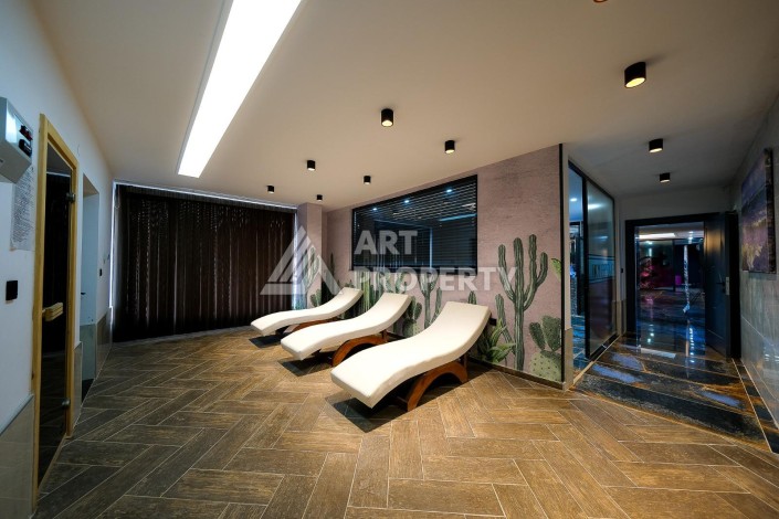 Квартира 1+1 в престижном ЖК, 50 кв.м. Оба, Алания - Ракурс 17