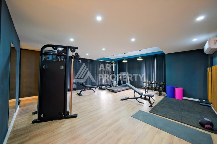 Квартира 1+1 в престижном ЖК, 50 кв.м. Оба, Алания - Ракурс 18