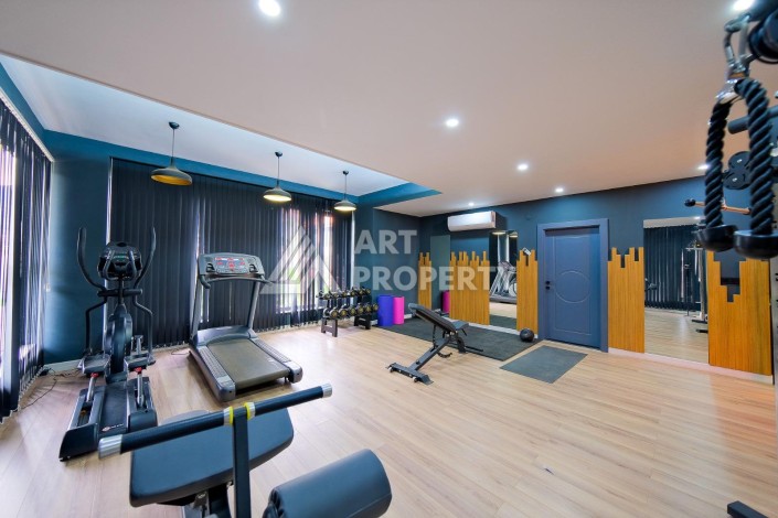 Квартира 1+1 в престижном ЖК, 50 кв.м. Оба, Алания - Ракурс 19