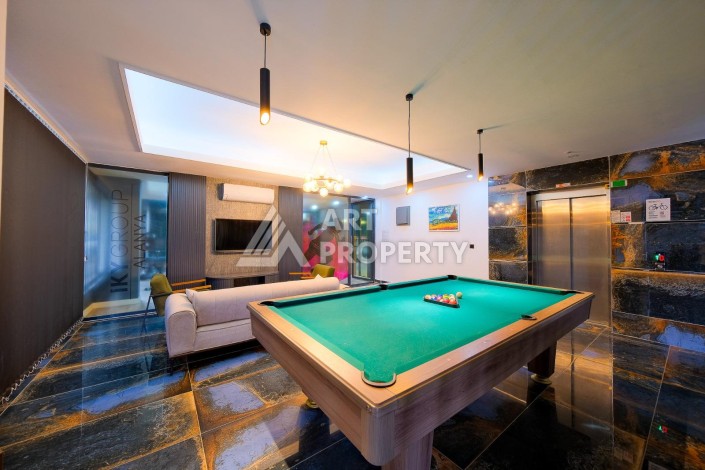 Квартира 1+1 в престижном ЖК, 50 кв.м. Оба, Алания - Ракурс 20