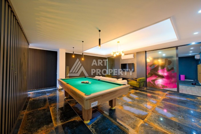 Квартира 1+1 в престижном ЖК, 50 кв.м. Оба, Алания - Ракурс 21