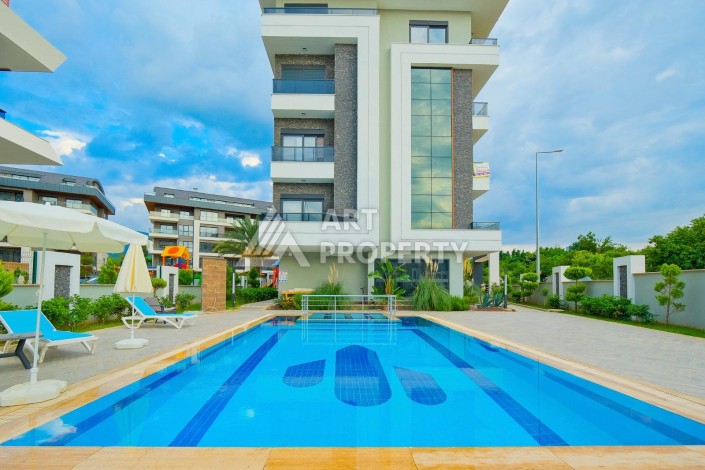 Квартира 1+1 в престижном ЖК, 50 кв.м. Оба, Алания - Ракурс 23