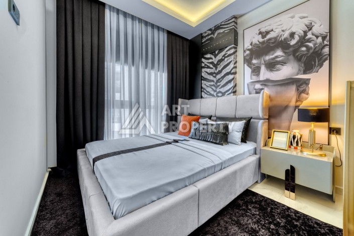 Дизайнерская квартира 1+1 в районе Оба, 40 кв.м. - Ракурс 13