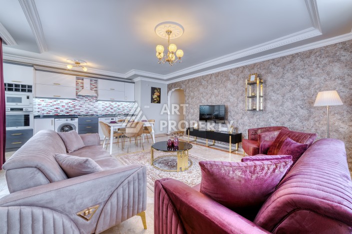 Просторная квартира 3+1 в 400 метрах от моря. Махмутлар, Алания. - Ракурс 2