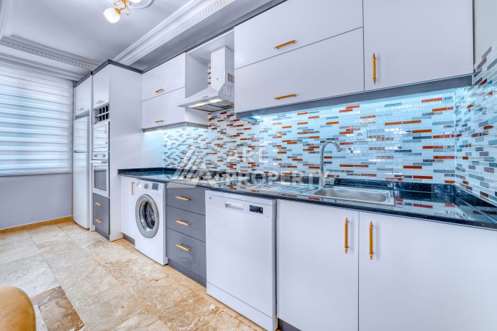 Просторная квартира 3+1 в 400 метрах от моря. Махмутлар, Алания. - Ракурс 6