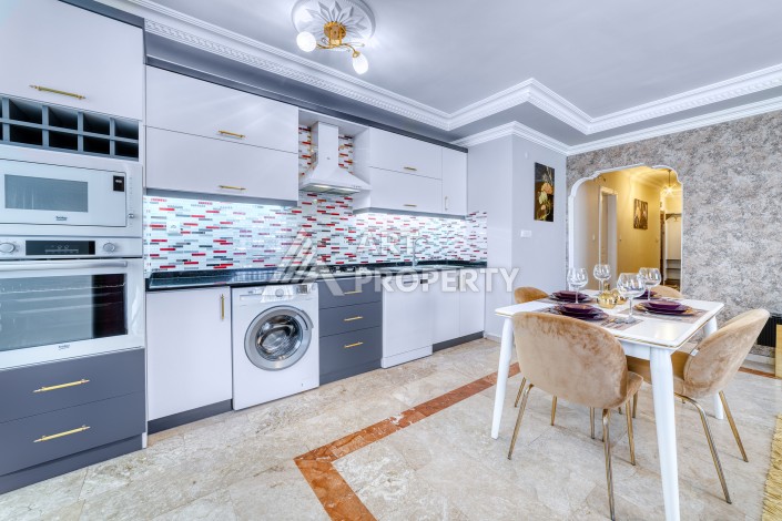 Просторная квартира 3+1 в 400 метрах от моря. Махмутлар, Алания. - Ракурс 7