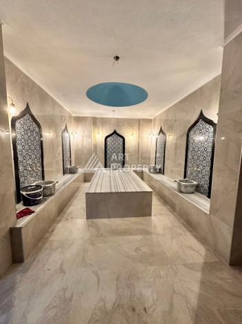 Квартира 1+1 в новой резиденции, 60 кв.м. Махмутлар, Алания - Ракурс 11