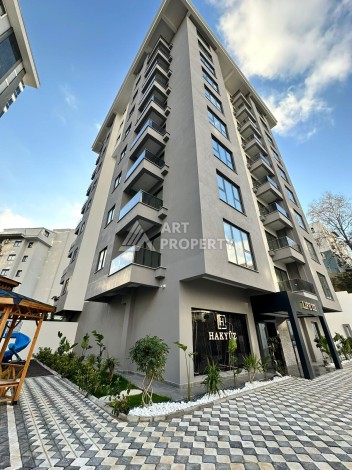 Квартира 1+1 в новой резиденции, 60 кв.м. Махмутлар, Алания - Ракурс 15