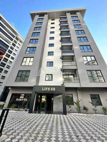 Квартира 1+1 в новой резиденции, 60 кв.м. Махмутлар, Алания - Ракурс 24