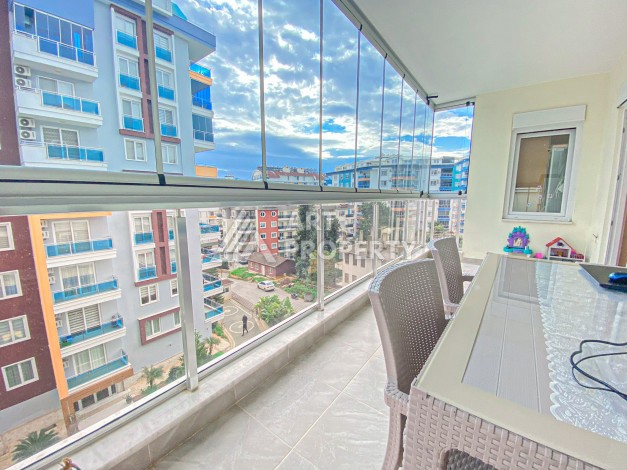 Просторная квартира 2+1 с видом на горы, 110 кв.м. Тосмур, Алания - Ракурс 5