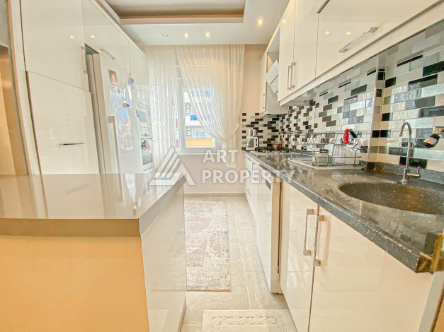 Просторная квартира 2+1 с видом на горы, 110 кв.м. Тосмур, Алания - Ракурс 7