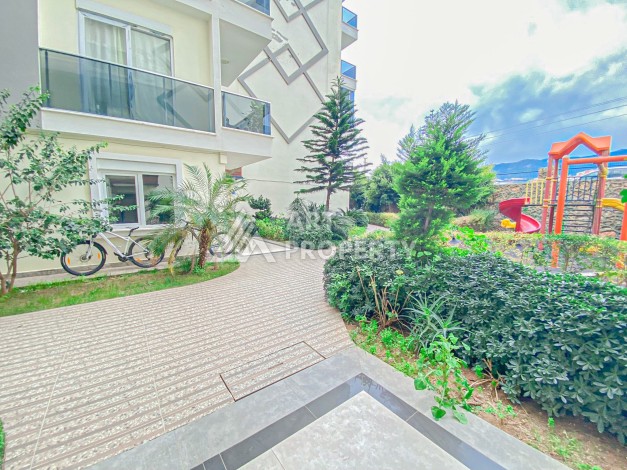 Просторная квартира 2+1 с видом на горы, 110 кв.м. Тосмур, Алания - Ракурс 20