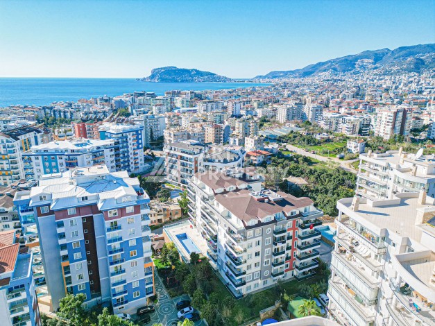 Просторная квартира 2+1 с видом на горы, 110 кв.м. Тосмур, Алания - Ракурс 22