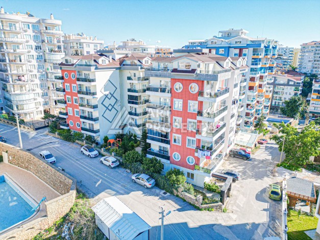 Просторная квартира 2+1 с видом на горы, 110 кв.м. Тосмур, Алания - Ракурс 23