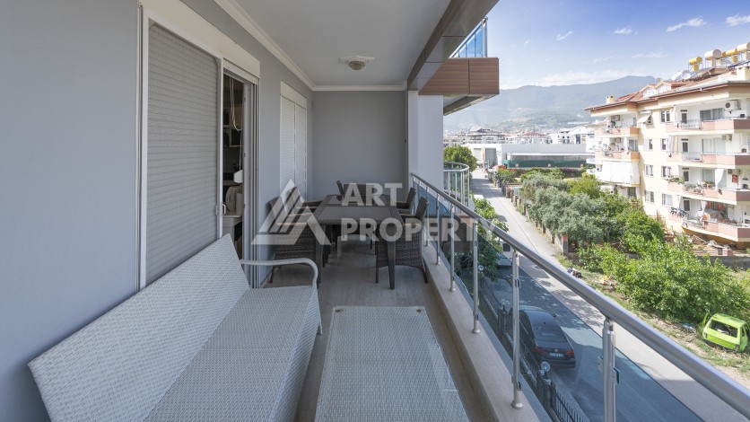 Меблированная квартира 2+1 для ВНЖ в районе Оба, 95 кв.м. - Ракурс 24